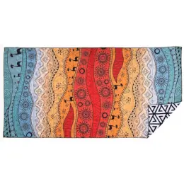 Smooth Custom Double-Sided Beach Towel - Medium Display
